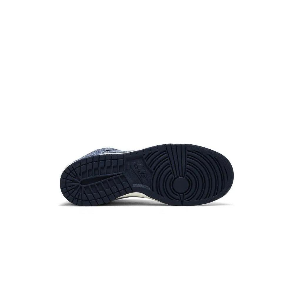 Кроссовки Notre x Nike Dunk High 'Midnight Navy' 4