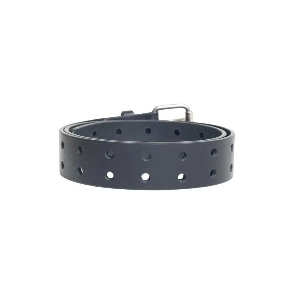 Ремни Stussy Punch Out Leather Belt 'Black' 2