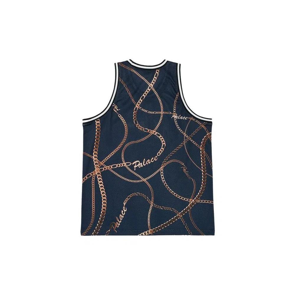 Жилеты Palace Chain Basketball Vest «Navy» 2