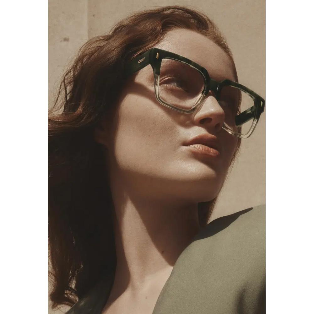 QUAY Bold Type Optical Очки для зрения - Сливовый градиент 3