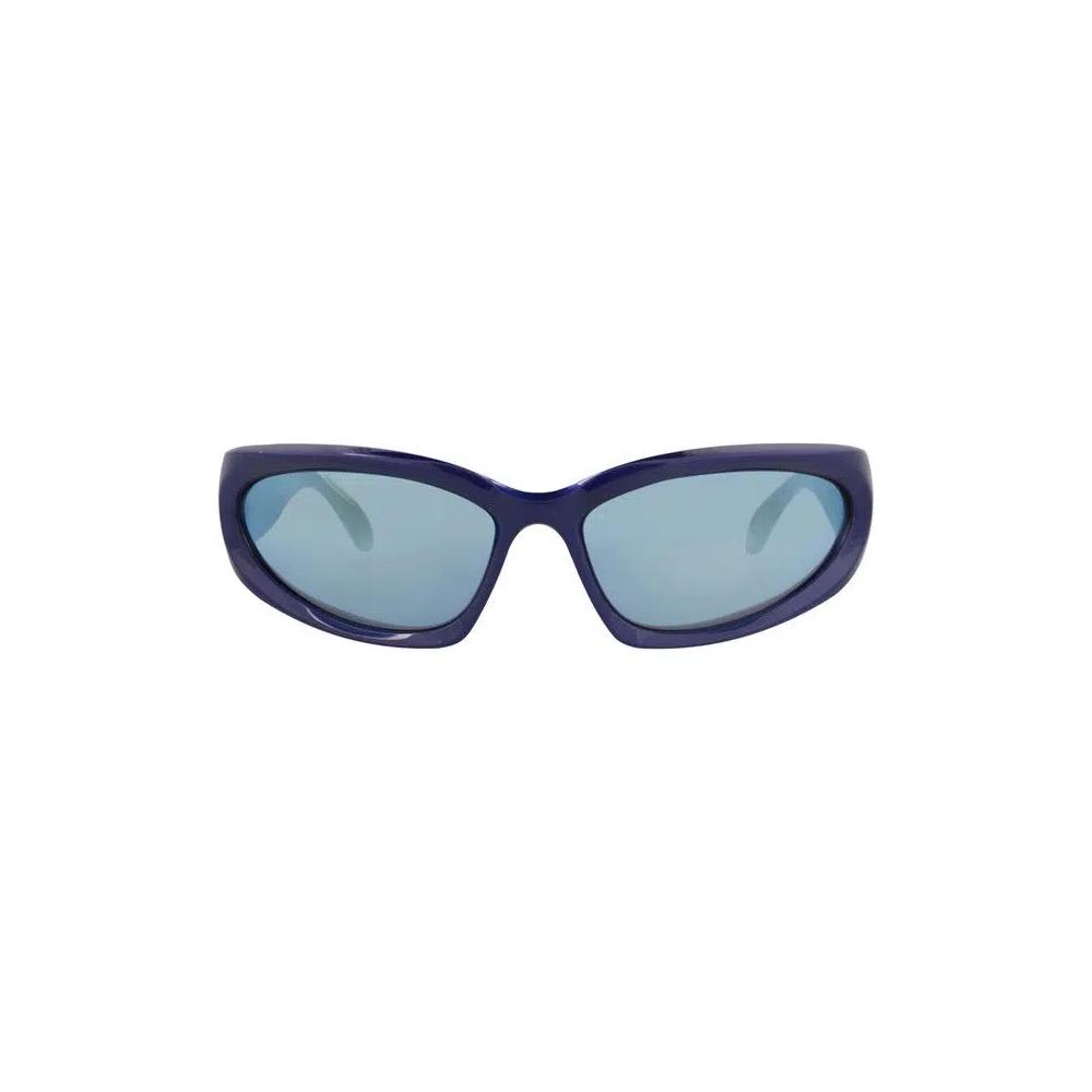 Солнцезащитные очки Balenciaga Shield-Frame Bio Injection 'Blue' 1