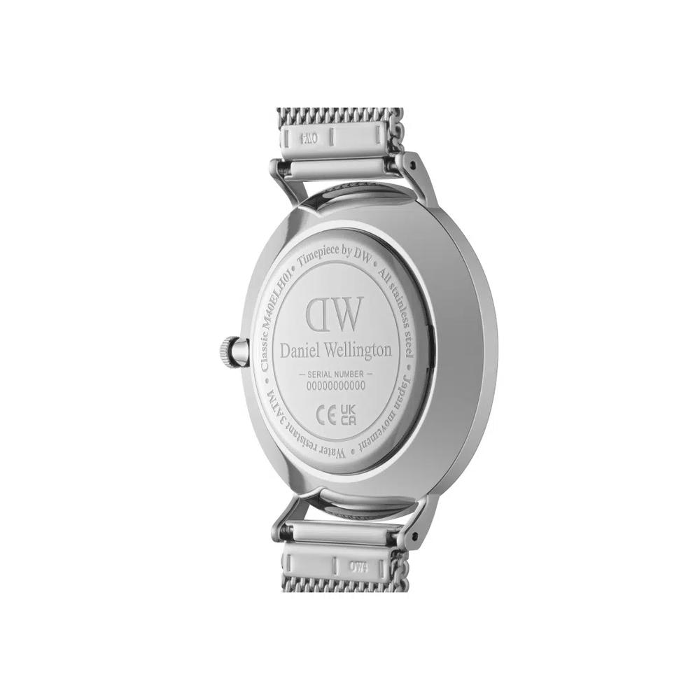 Classic Multi-Eye 40mm Sterling Arctic Silver Blue Dial - Мужские часы с несколькими циферблатами - Часы на стальном браслете - Модные часы - DW Official - Оригинал 5
