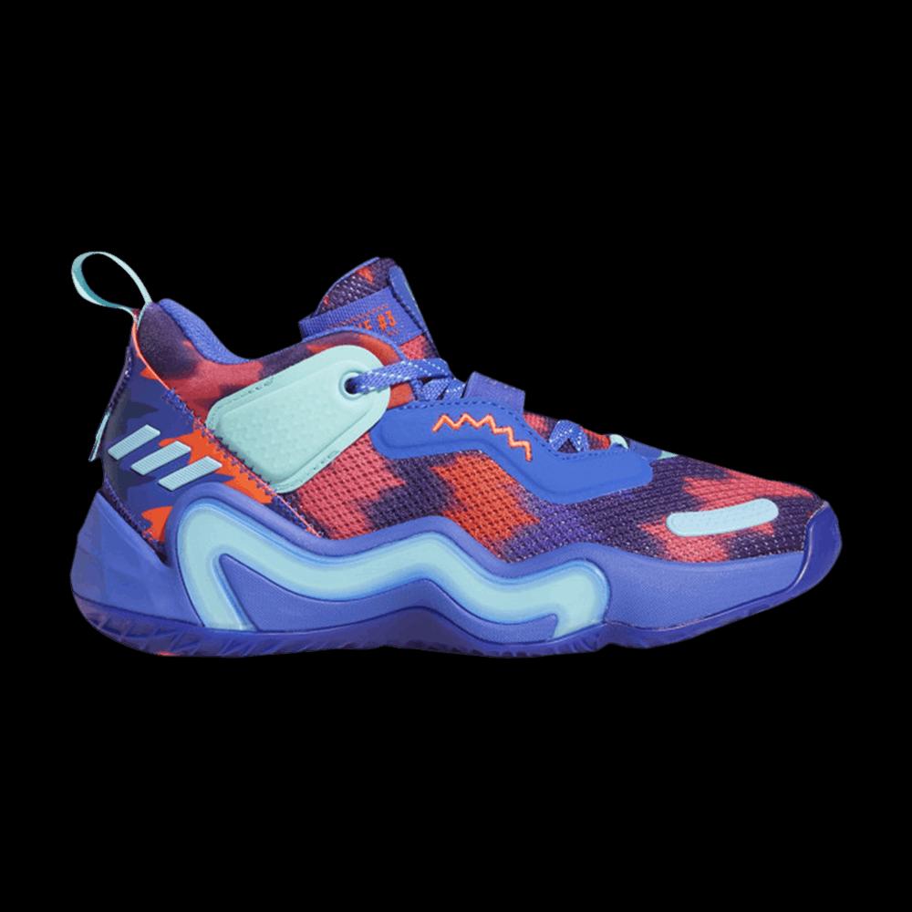 Кроссовки Adidas D.O.N. Issue #3 Big Kid 'Cadet Sonic Ink' 1