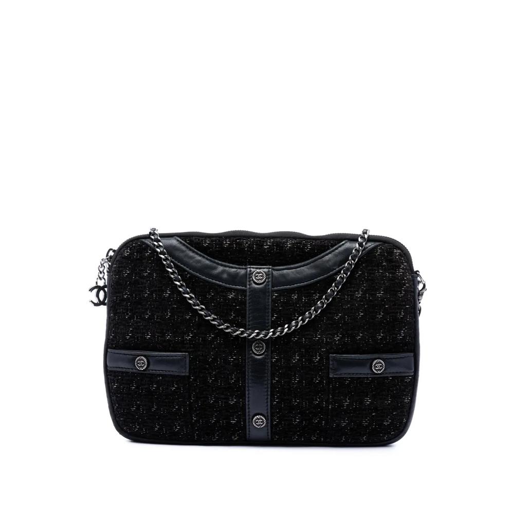 Сумка через плечо Limited Edition Tweed Girl Jacket Clutch on Chain (2016-2017 годы) 1