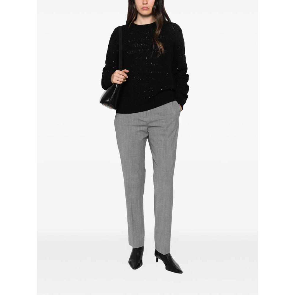 sequin-embellished open-knit sweater 2