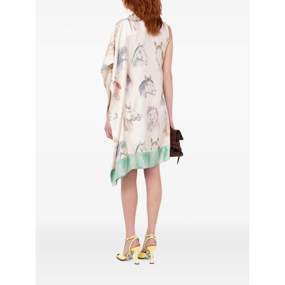 horse-print silk dress 3