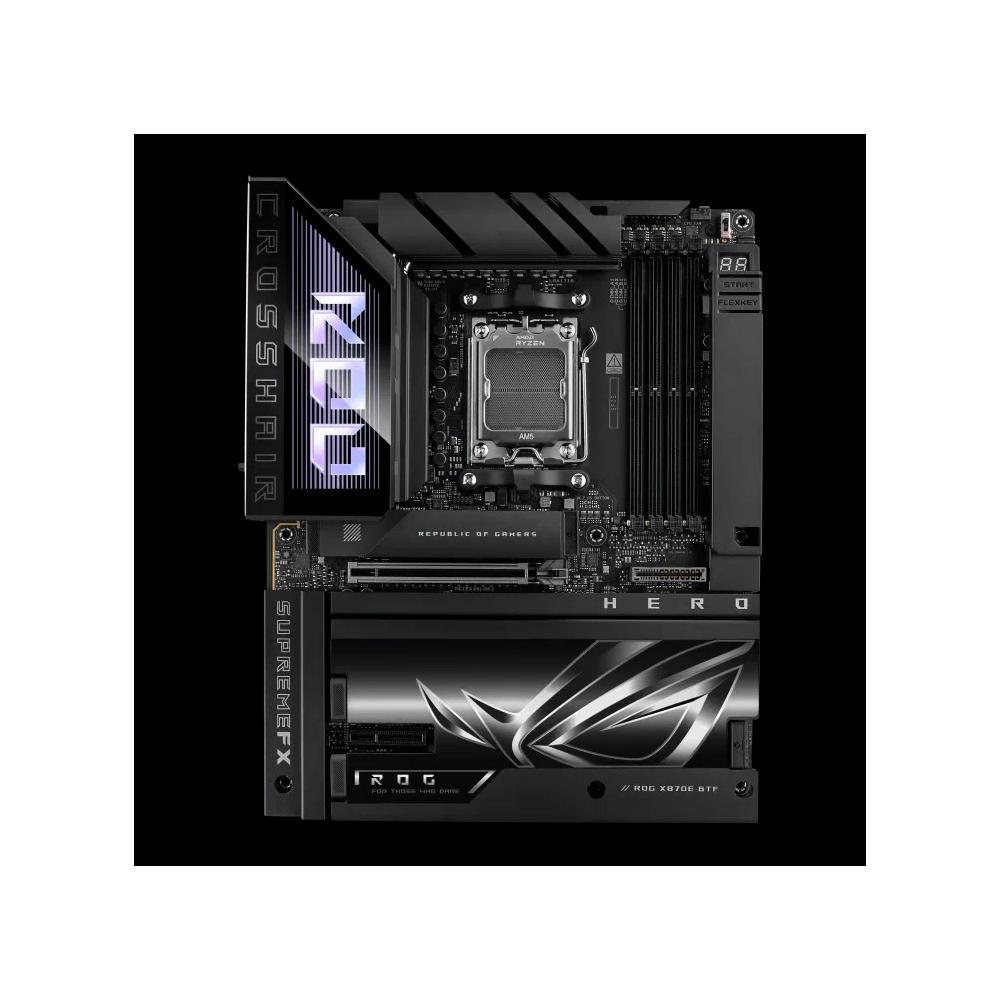 ASUS ROG CROSSHAIR X870E HERO BTF ATX материнская плата с обратным расположением разъемов (DDR5) 2