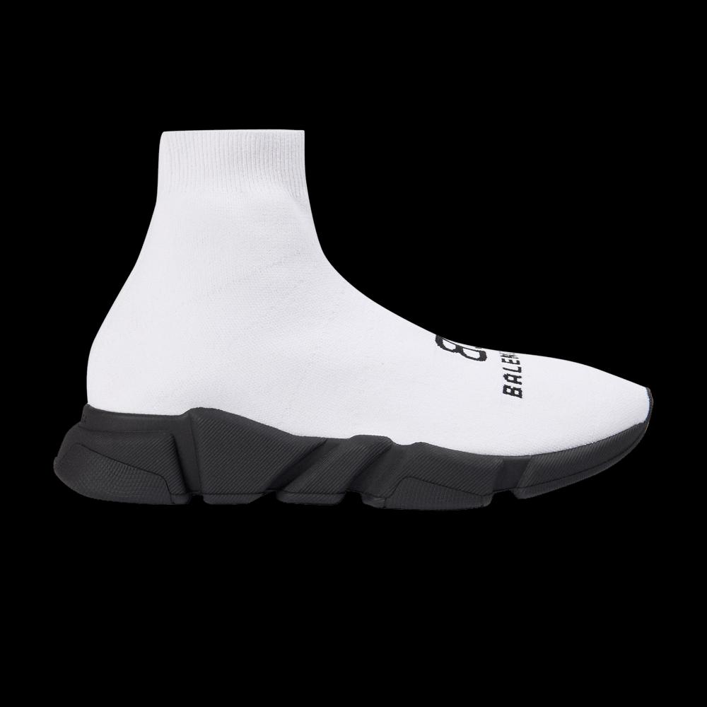 Кроссовки Balenciaga Recycled Speed Trainer 'White Black' 1