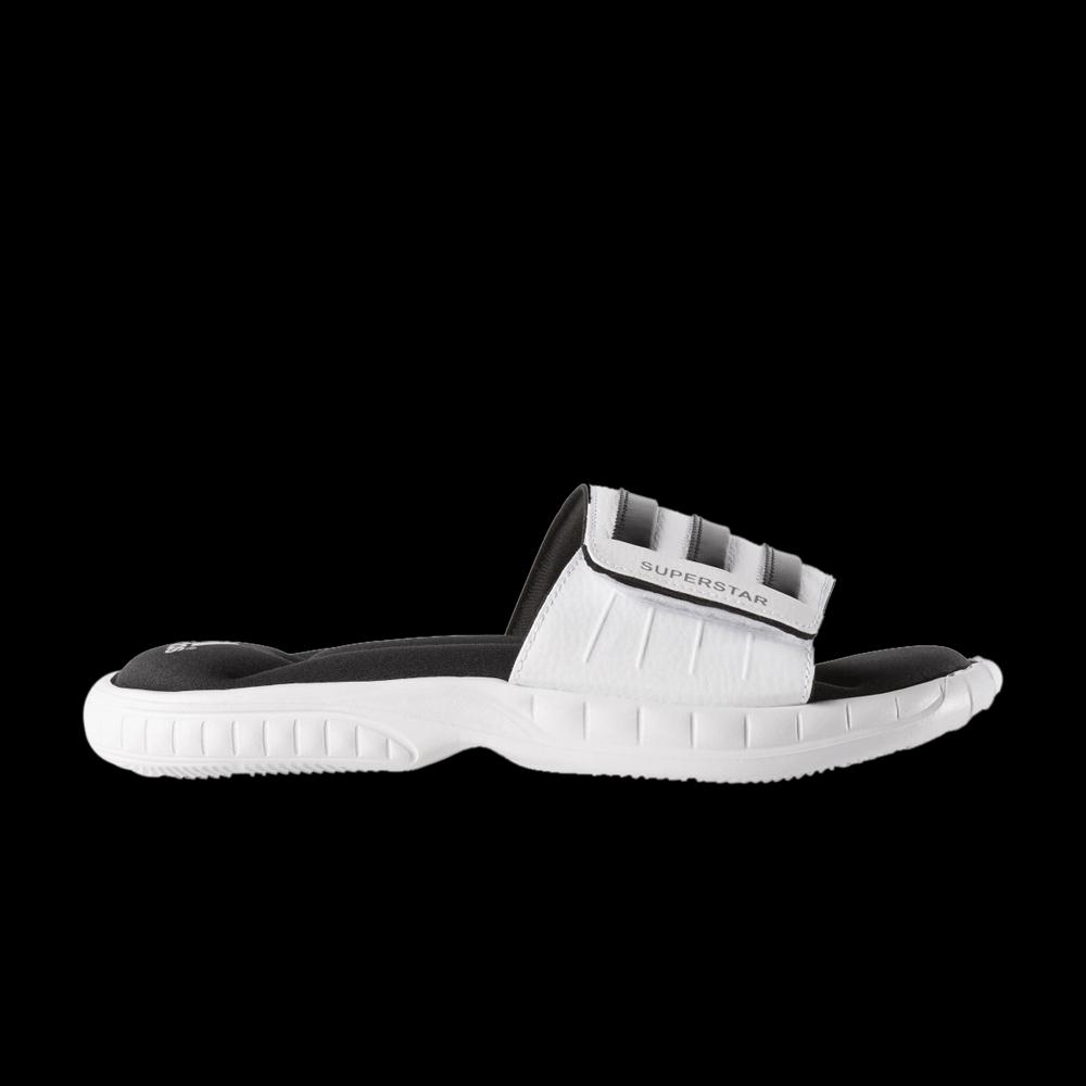 Слайды Adidas Superstar 3G Slide 'Белые Черные' 1