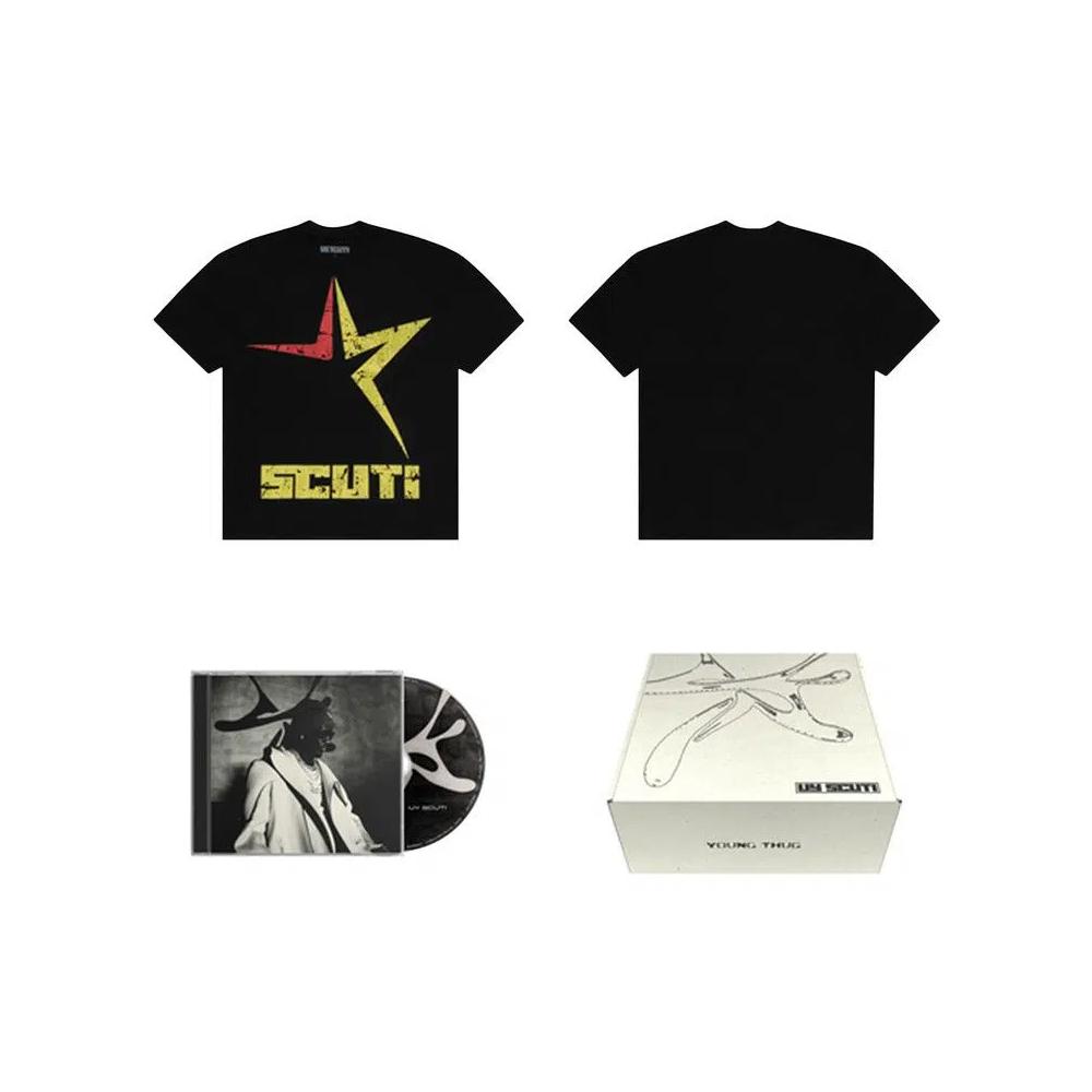 Топы Sp5der Red Yellow Star Tee Box Set 'Черный' 1