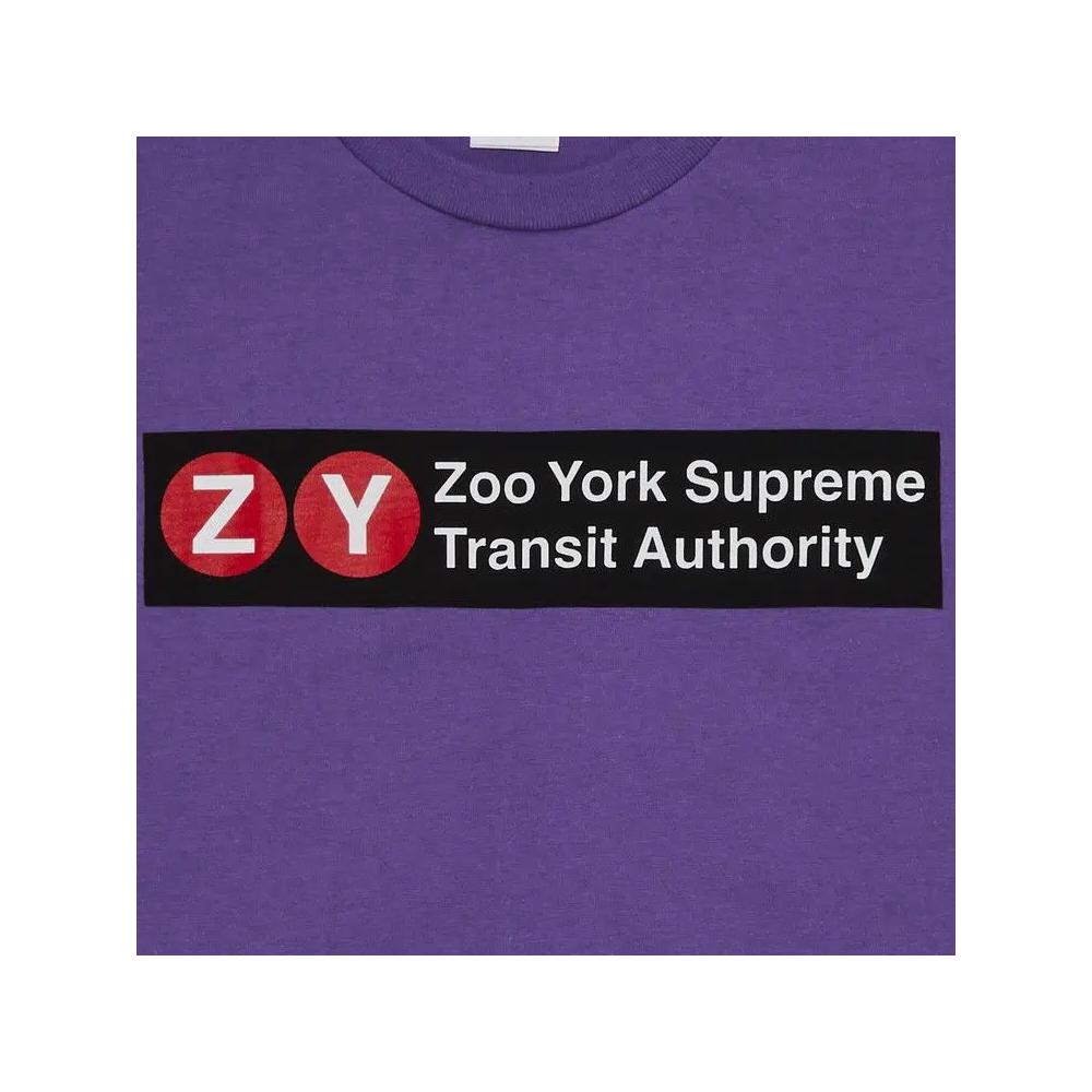 Топы Supreme x Zoo York Transit Tee 'Purple' 2