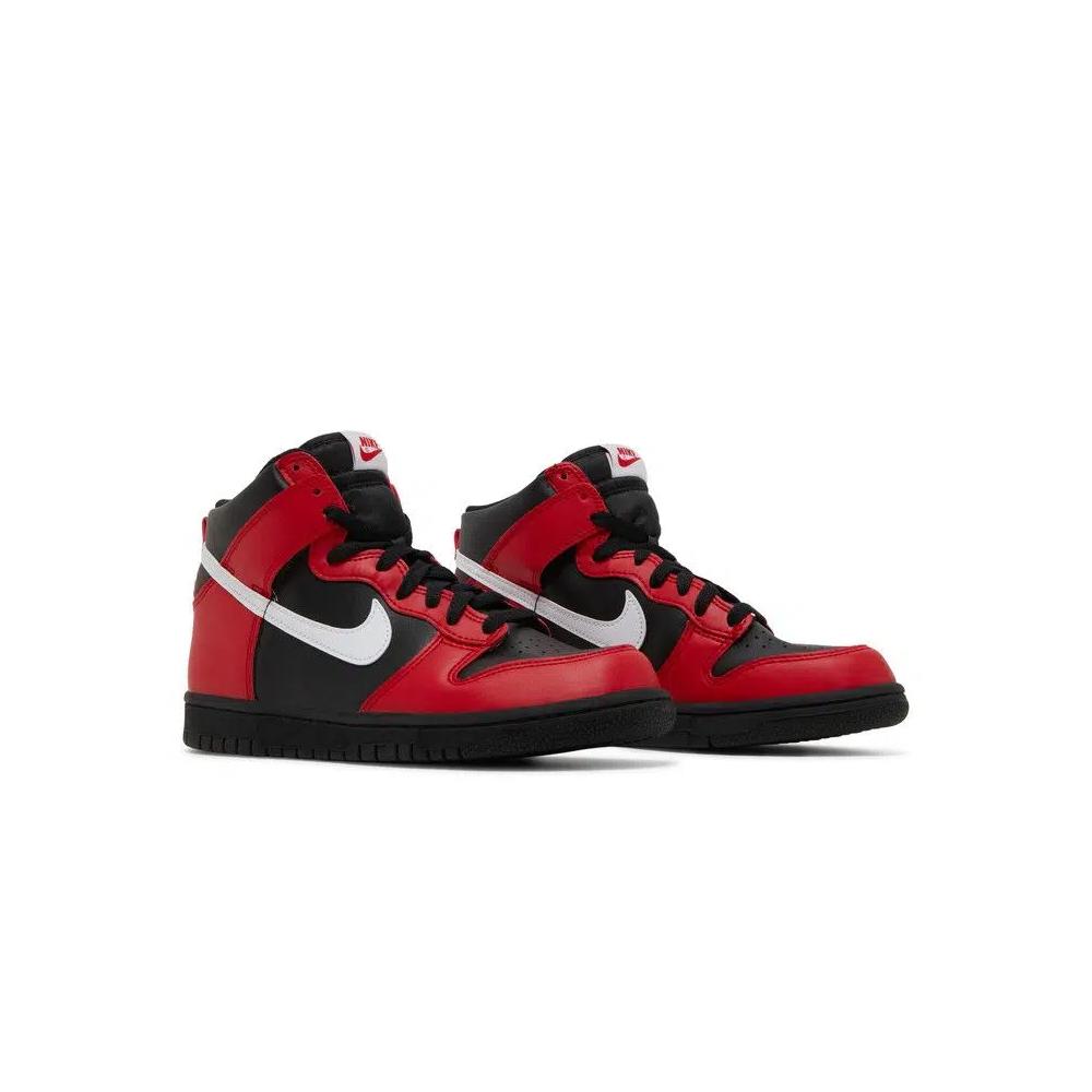 Кроссовки Nike Dunk High GS 'Black University Red' 8