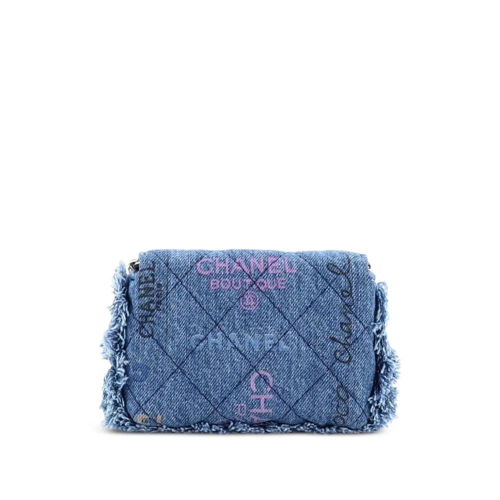 Сумка через плечо Denim Mood Flap Clutch с логотипом 2