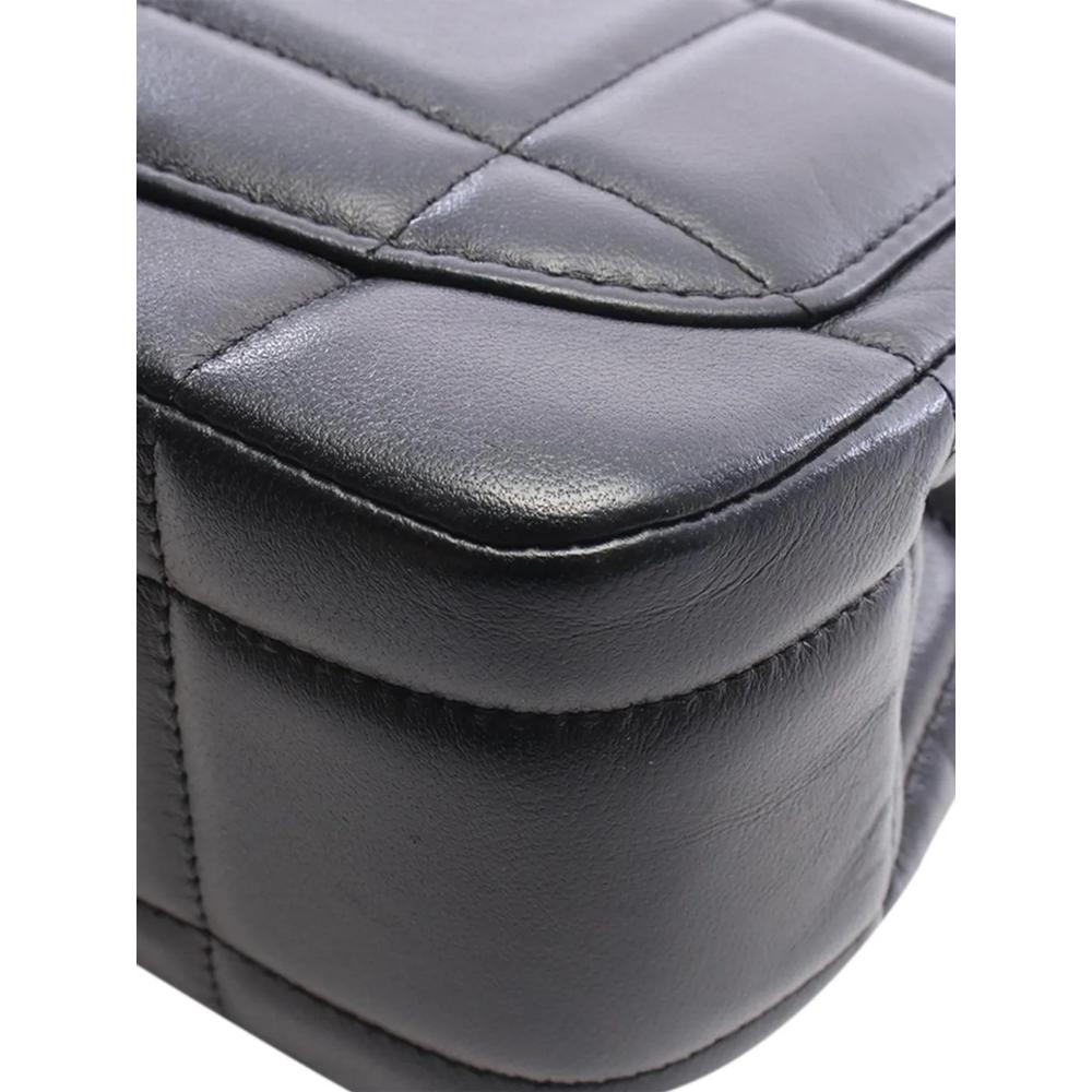 Сумка через плечо Mini Square Lambskin Chocolate Bar Flap (2021-2026 годы) 2