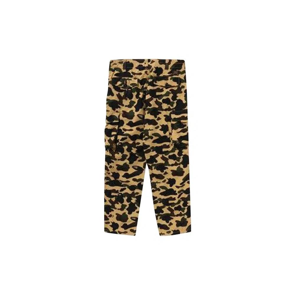 Брюки BAPE 1st Camo Regular Fit 6 Pocket Pants «Yellow» 2
