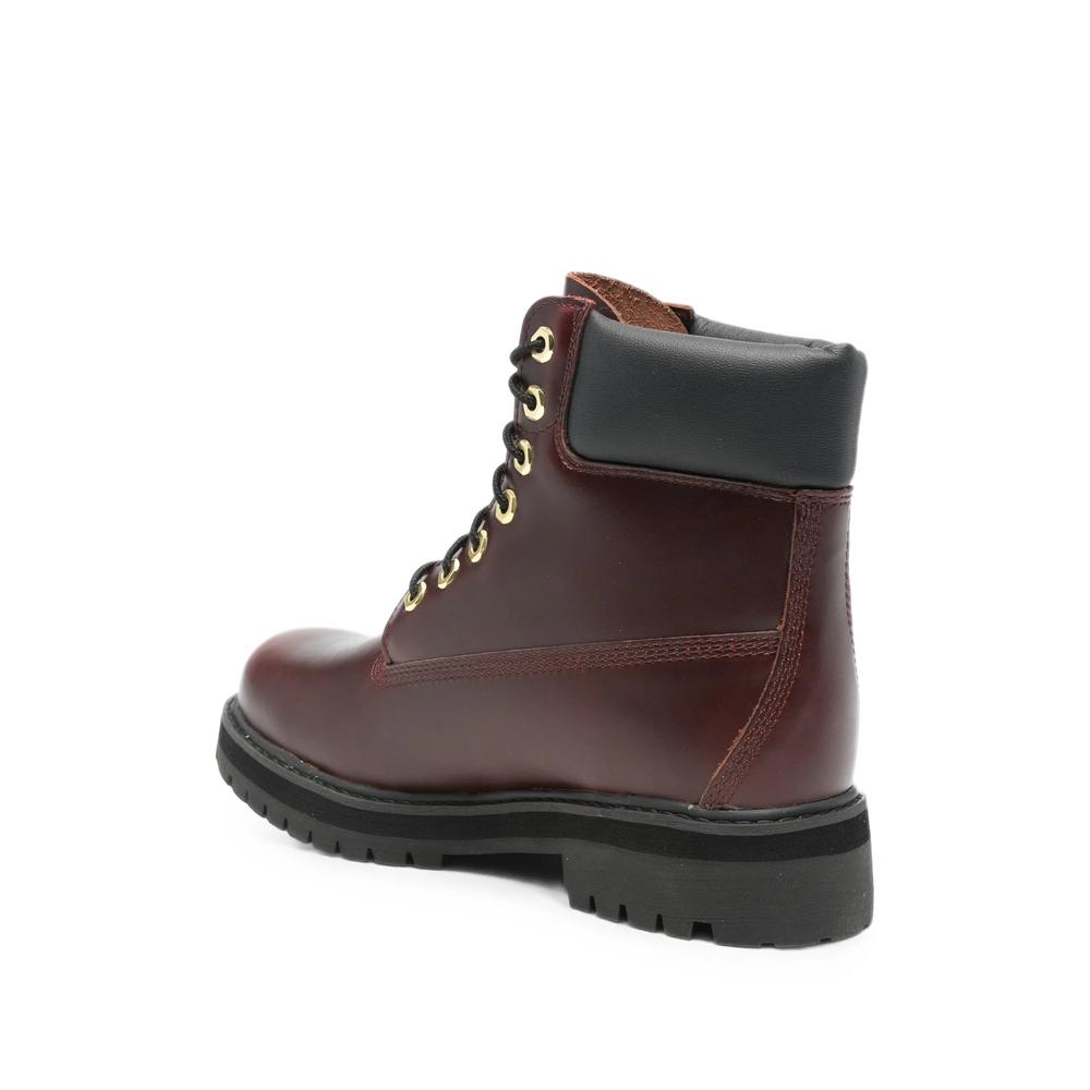 lace-up leather ankle boots 3