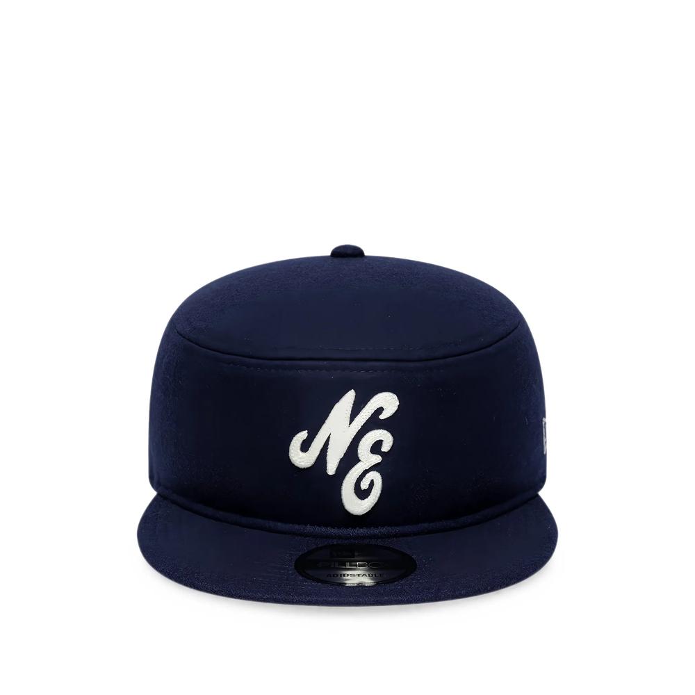 logo-embroidered pillbox hat 4