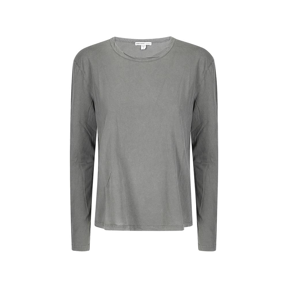 long-sleeve crew-neck T-shirt 1