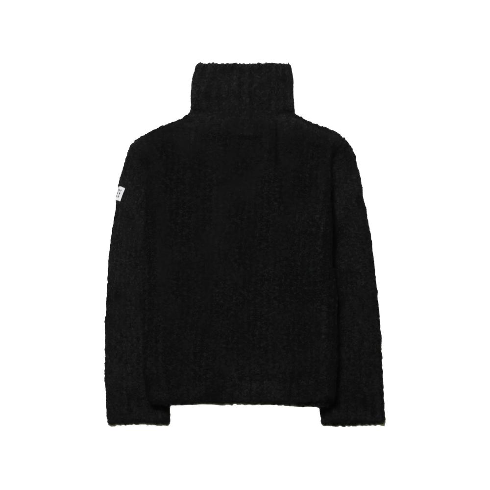 bouclé high-neck sweater 2