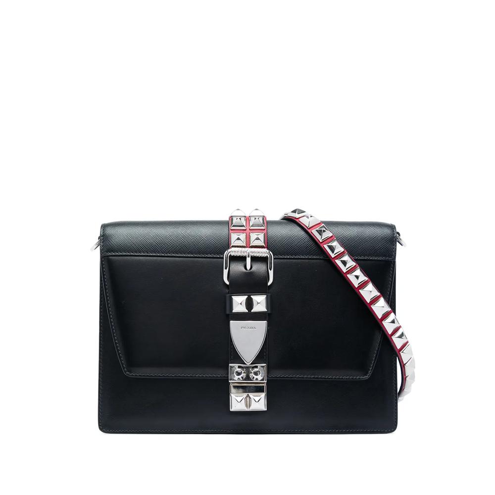 Сумка через плечо City Calf and Saffiano Studded Elektra (2010-2026 годы) 1