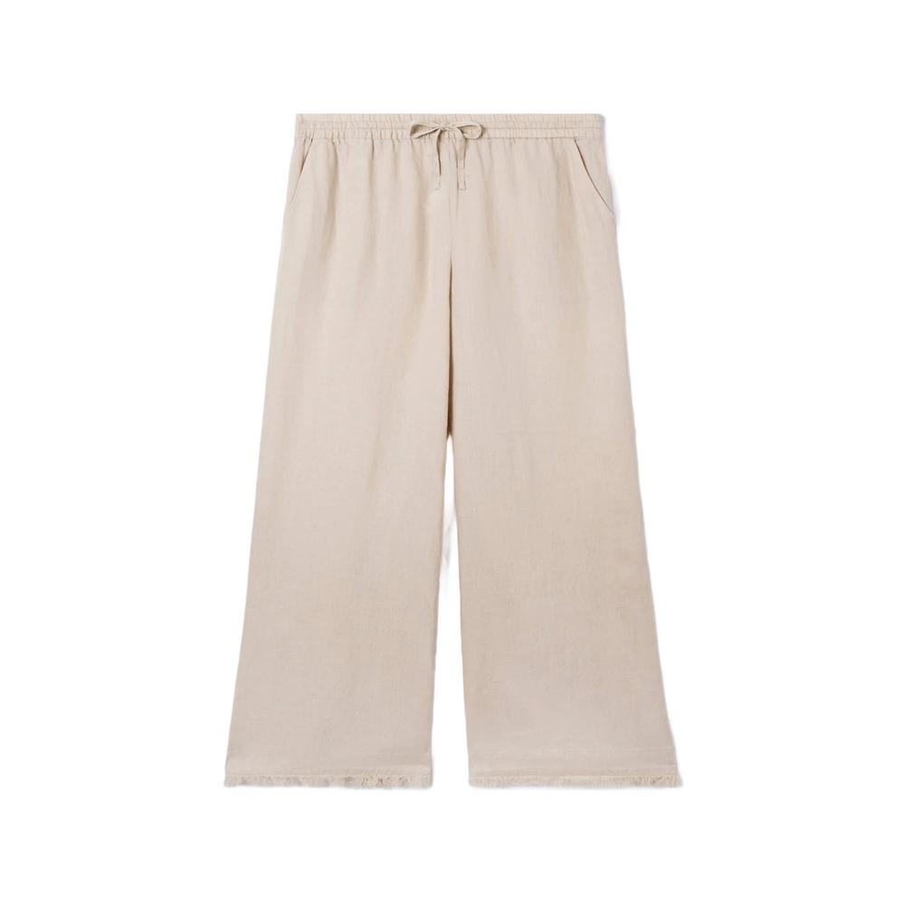 Irma fringed linen trousers 1