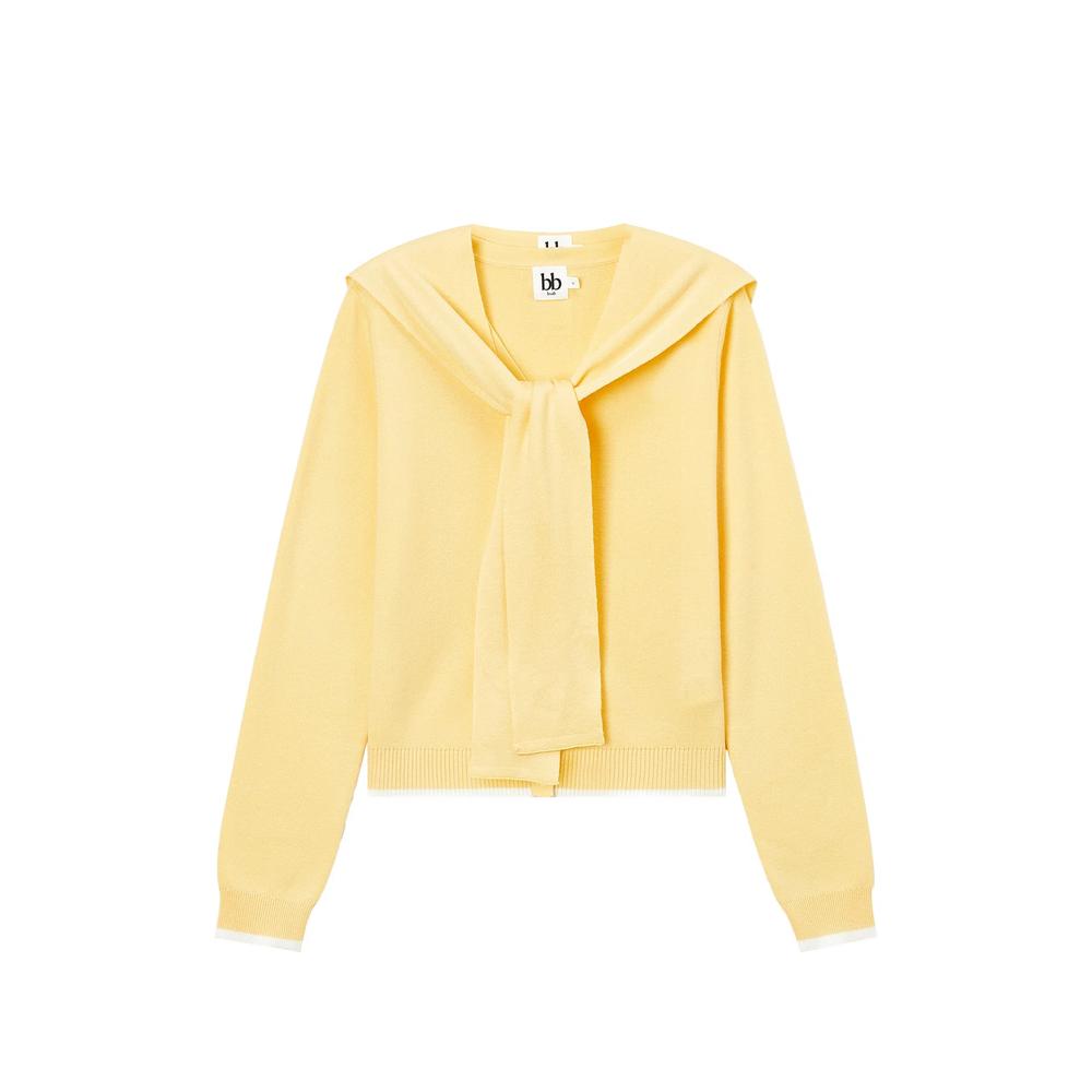 sailor-collar cardigan 1
