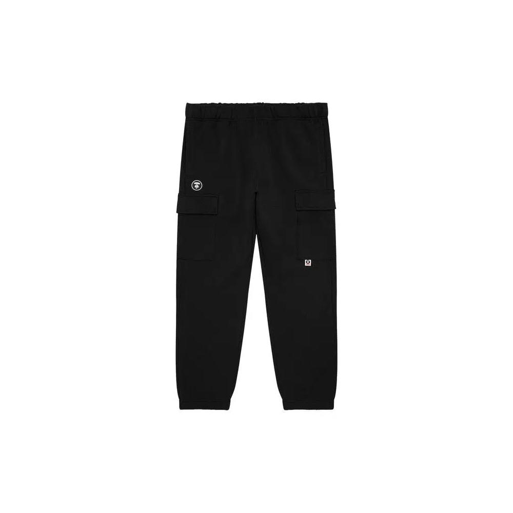 AAPE Moonface Logo Спортивные штаны 'Черный' 1