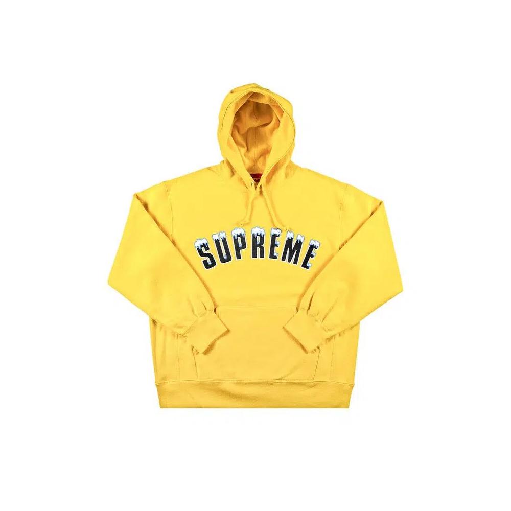 Худи Supreme Icy Arc Hooded Sweatshirt 'Желтый' 1
