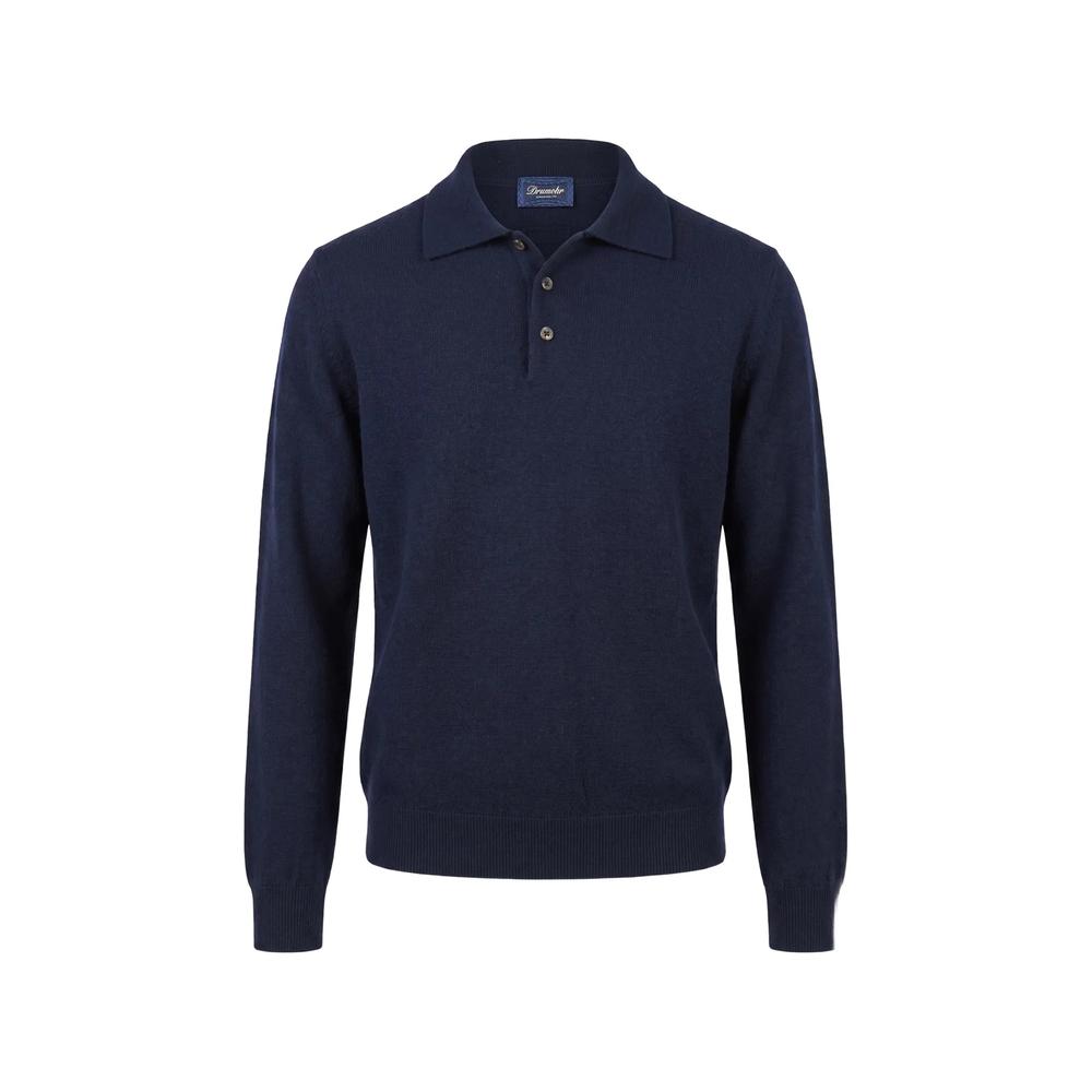 long-sleeve polo shirt 1
