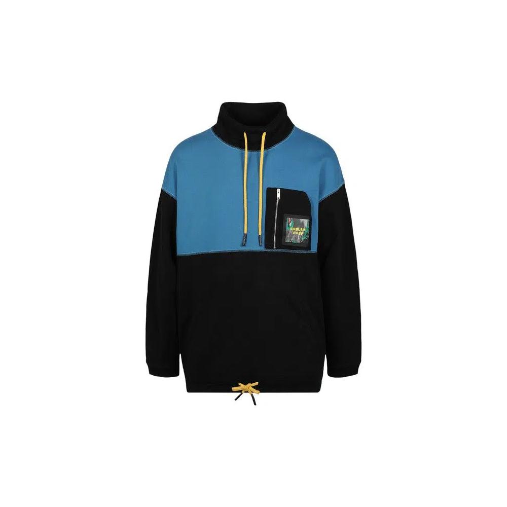 Худи Ambush Two Tone Logo Patch Sweatshirt 'Черный/Мультиколор' 1