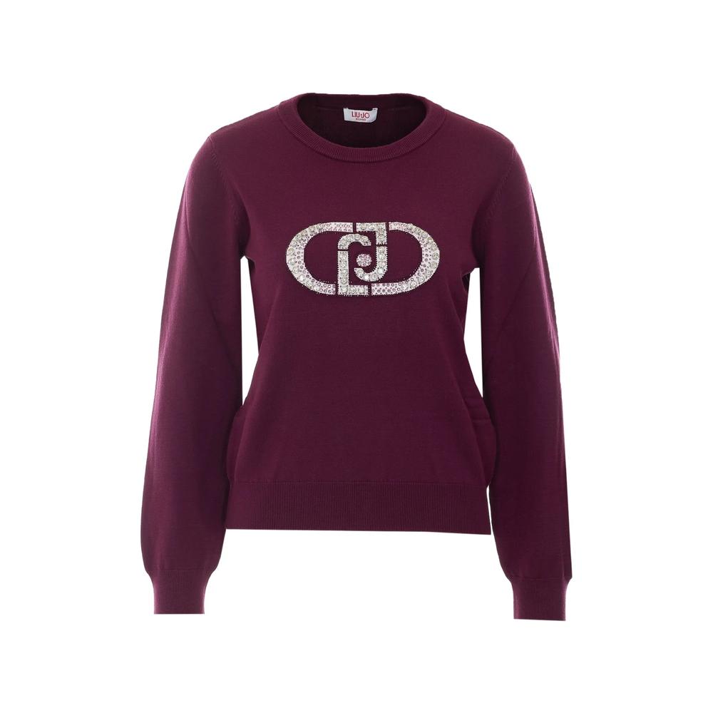 sweater with monogram logo 1