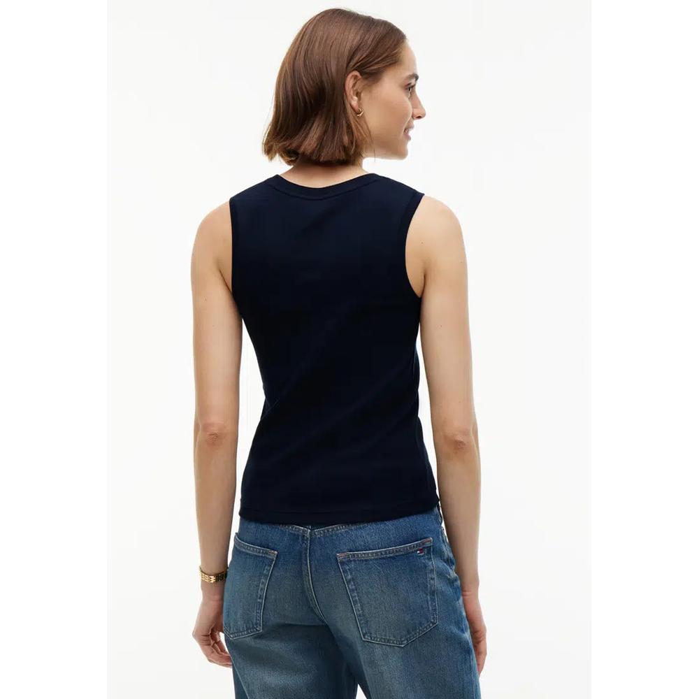 Топ Slim Crew Neck Tank Top - Tommy Mainline 2