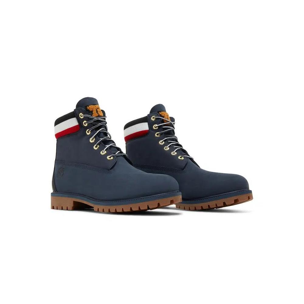 Ботинки Timberland 6 Inch Heritage Warm Lined Boot 'Navy Red' 8