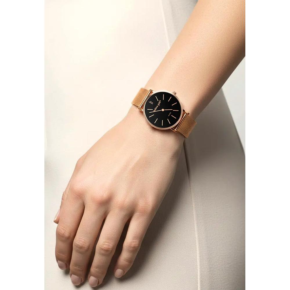 Timeless Dream Watch - розовое золото и черный 4