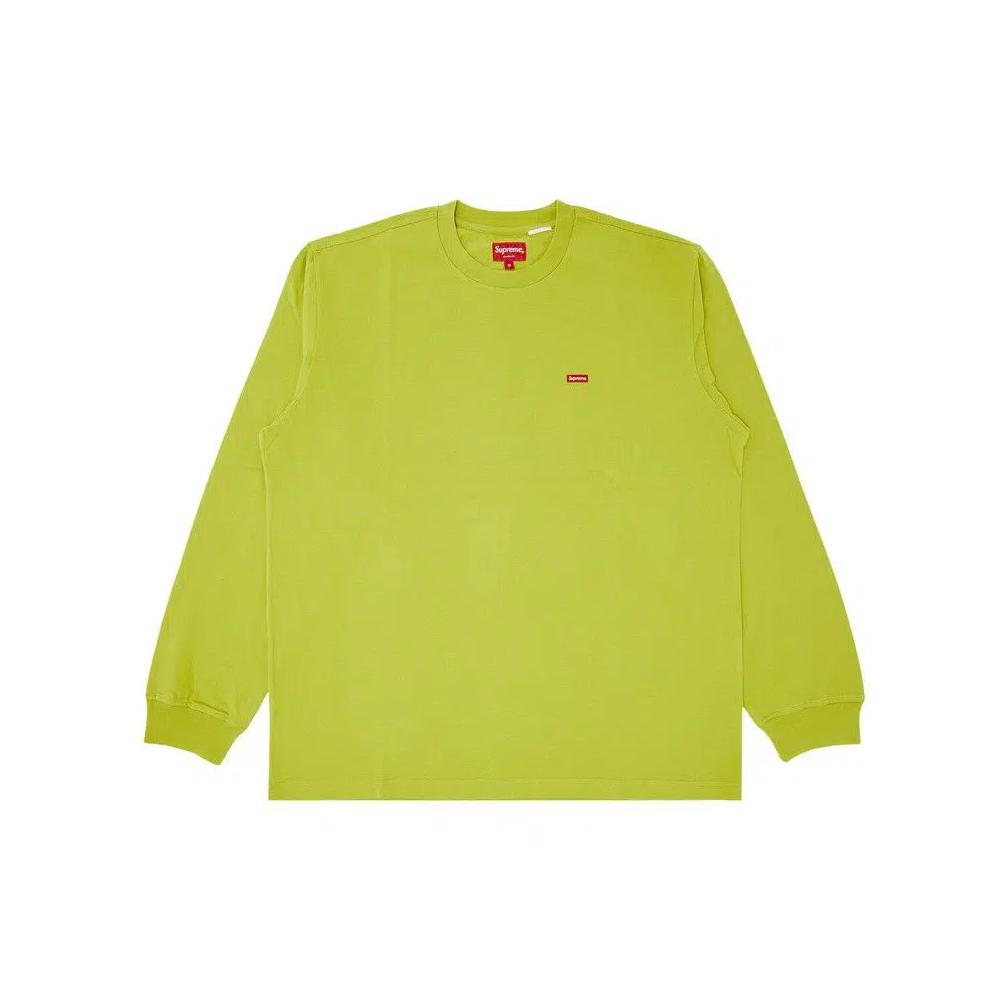 Футболки Supreme Small Box Long-Sleeve Tee 'Green' 1