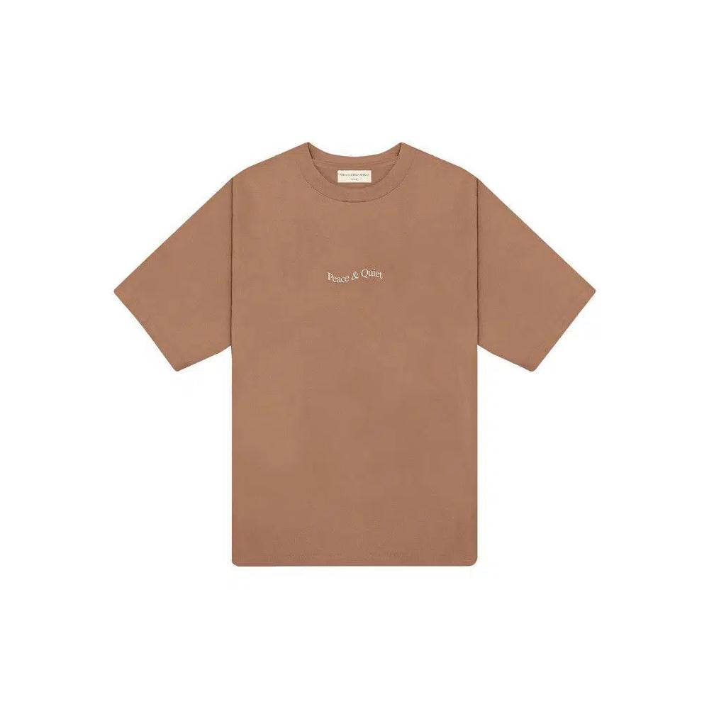 Футболки с коротким рукавом Museum of Peace & Quiet Wordmark T-Shirt 'Adobe' 1