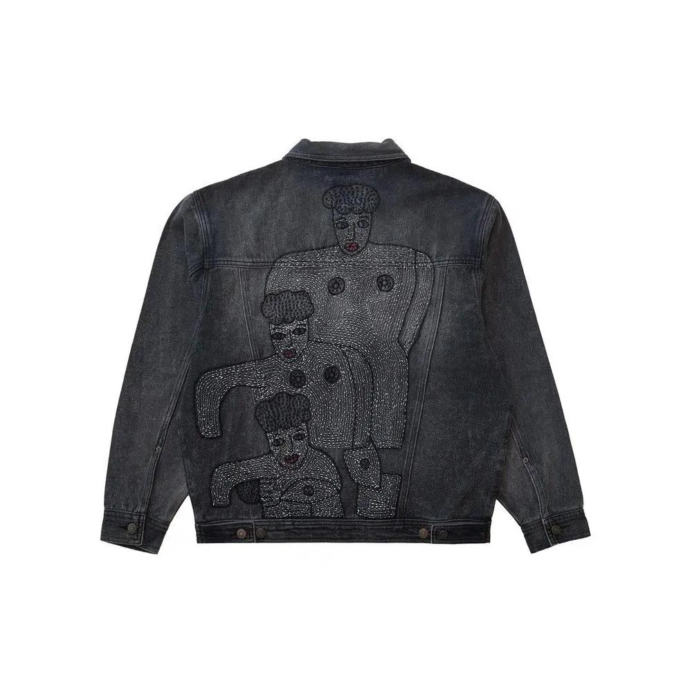 Джинсовые куртки Glass Cypress Denim Jacket 'Black' 2
