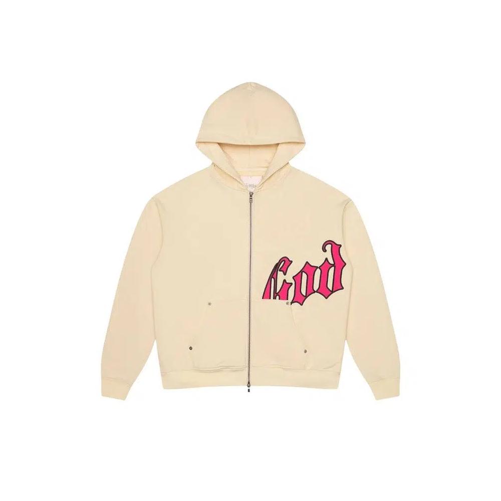 Топы Godspeed OG Logo Sweatsuit 'Bone/Pink' 1