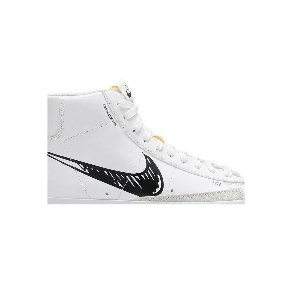 Кроссовки Nike Blazer Mid 77 'Sketch - Black' 3