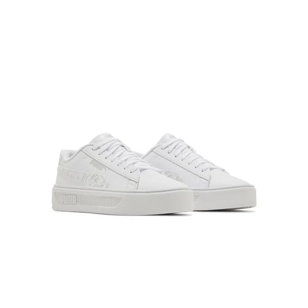 Кроссовки Puma Wmns Smash Platform v3 'White Silver Rose' 8