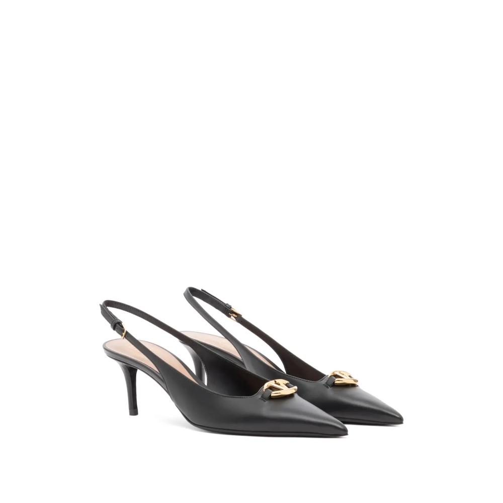 VLogoThe Bold Edition slingback pumps in calfskin 60mm 2