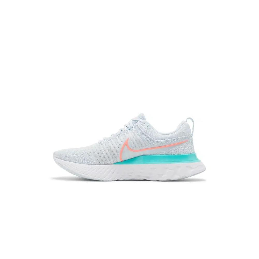 Кроссовки Nike Wmns React Infinity Run Flyknit 2 'Голубой оттенок лавовое свечение' 3