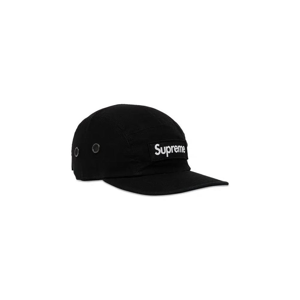 Кепка Supreme Military Camp Cap 'Black' 2