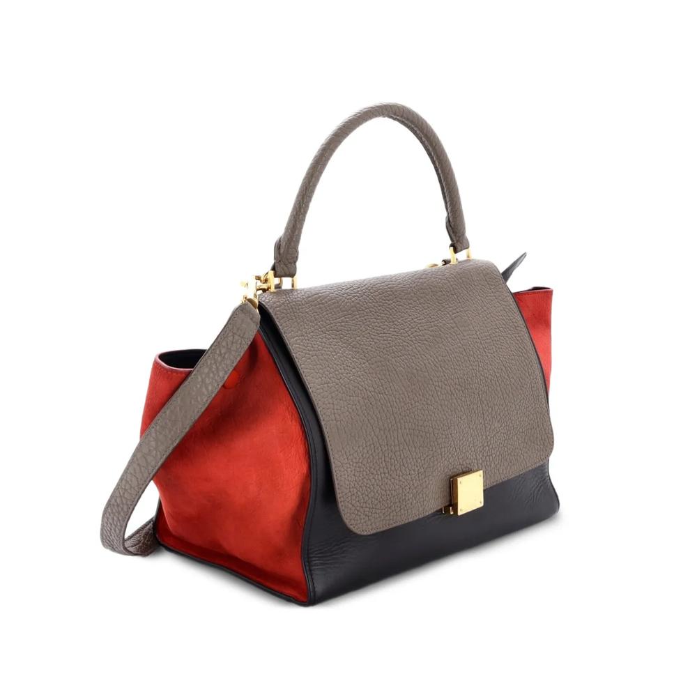 Сумка-сэтчел Tricolour Trapeze Bag среднего размера 1