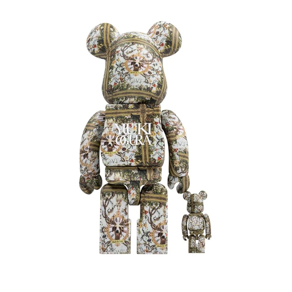 Набор фигурок Be@rbrick Much In Love 100% & 400% из коллаборации с Yuki Ogura 2