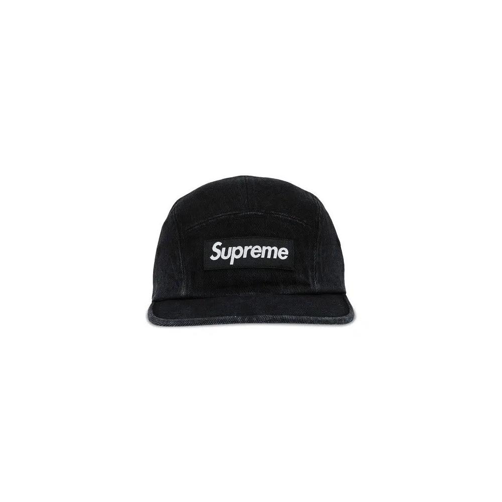 Кепки Supreme Denim Camp Cap 'Black' 1
