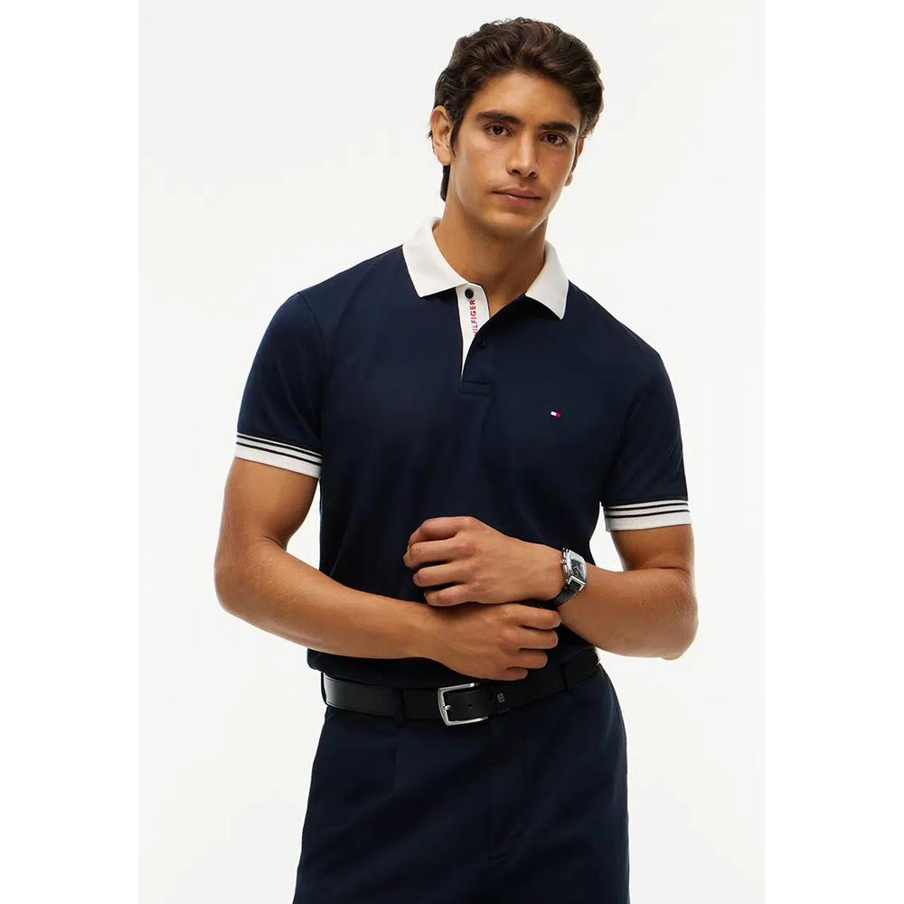 Обычная рубашка-поло Interlock Placket - Tommy Mainline 1