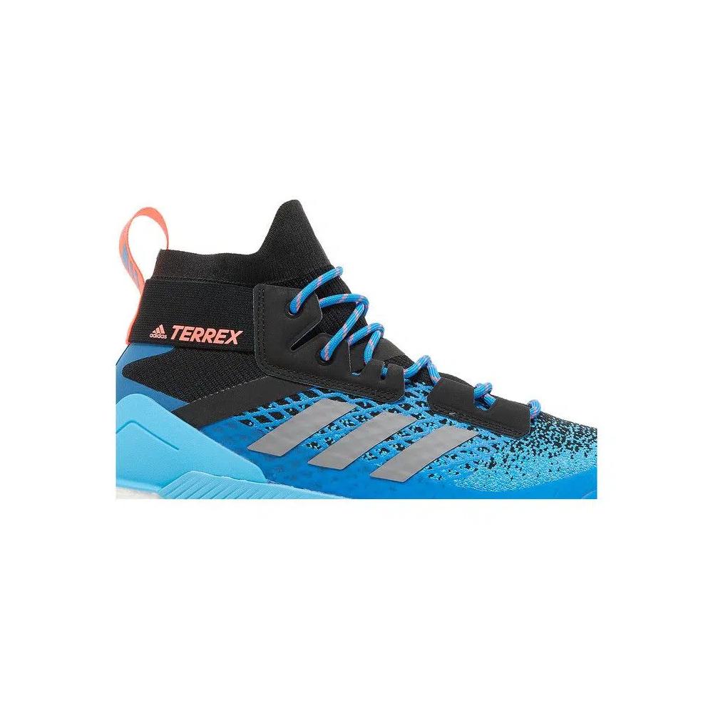 Ботинки adidas Terrex Free Hiker Primeblue 'Black Blue Rush' 2