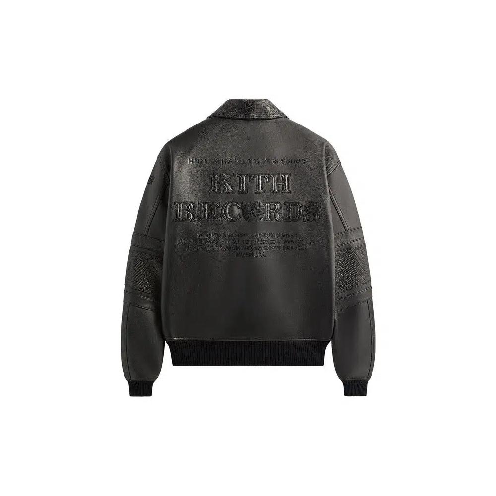 Бомберы Kith Records For Avirex Legend Bomber Куртка 'Black' 2