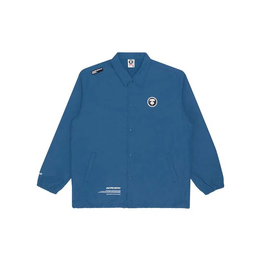 Куртки AAPE Moonface Coach Jacket 'Синий/Серый' 1